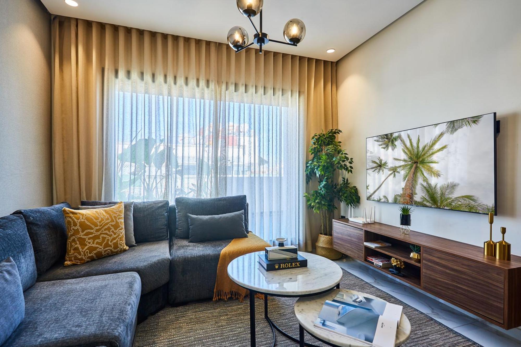 Апартаменты Sleek And Modern 2-Bed Unit In Downtown Casa Касабланка Экстерьер фото